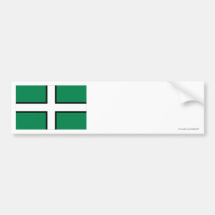 Devon Flag Bumpersticker