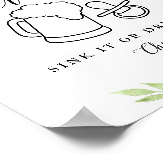 DEVON Fopspeen Bier Pong Poster (Hoek)