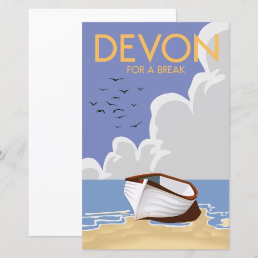 Devon for a break magnet (Voorkant / Achterkant)