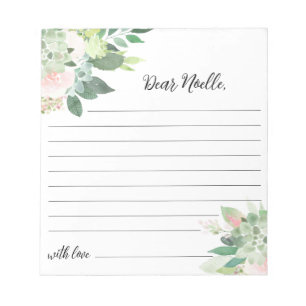 DEVON Greenery Time Capsule Star Baby shower Notitieblok