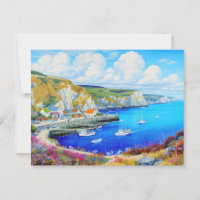 "Devon Harbour Dreamscape" - Een Engels zeegezicht