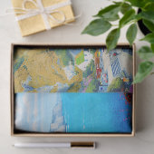 "Devon Harbour Dreamscape" - Een Engels zeegezicht Tissuepapier (Geschenk)