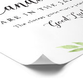 DEVON Hoeveel Snoepjes in Jar Baby shower spel Poster (Hoek)