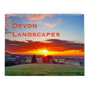 Devon Landscapes Originele Foto Kalender