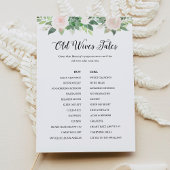 DEVON Old Wives Tales Baby shower Game Kaart