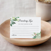 DEVON Ouderschap Tips Baby shower Advies Kaart