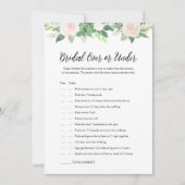 DEVON Over of Onder Vrijgezellenfeest Game Kaart (Voorkant)