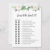 DEVON raad wie zei het Vrijgezellenfeest spel Kaart (Voorkant)