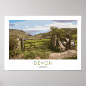 Devon Railway Poster (Voorkant)