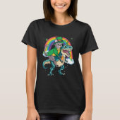 Devon Rex Beer Dino Rex Horn Rainbow Cat T-shirt (Voorkant)