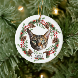 Devon Rex Cat Keramisch Ornament