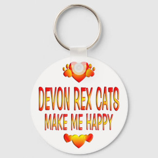 Devon Rex Cat Sleutelhanger