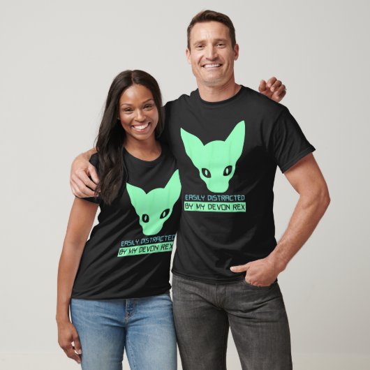 Devon Rex Cat T-shirt (Unisex)