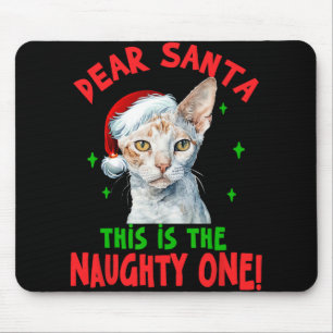 Devon Rex Kat Kerstmis Beste Kerstman Dit is de Na Muismat