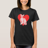 Devon Rex kat T-shirt (Voorkant)