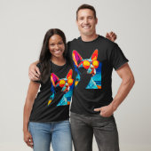 Devon Rex Kat Zonnebril T-shirt (Unisex)