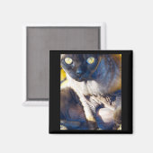 Devon Rex koelkastmagneet Magneet (Voorkant / Achterkant)