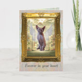 Devon Rex Sphynx Engel Kat Pet Sympathie Kaart (Voorkant)
