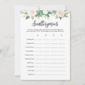 DEVON Scattergories Vrijgezellenfeest Game Kaart (Voorkant)