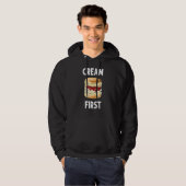 Devon Scones Ideeën for Women & Cream First Scones Hoodie (Voorkant volledig)