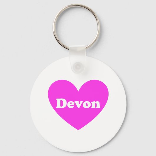 Devon Sleutelhanger (Voorkant)