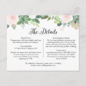 DEVON Succulent Wedding Details Kaart (Voorkant)