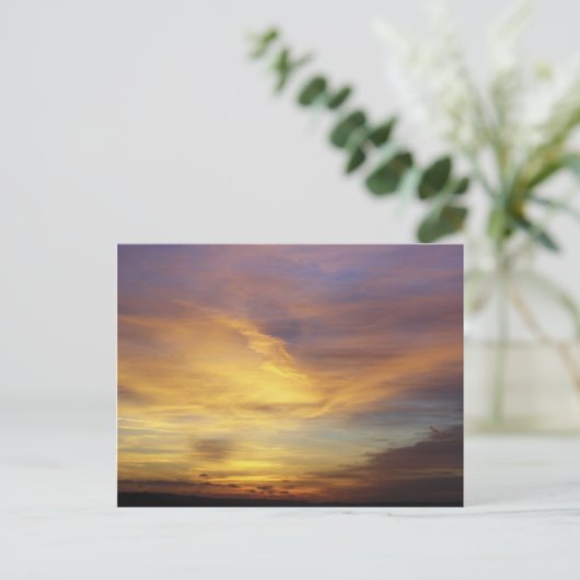 Devon Sunset briefkaart (Staand voorkant)