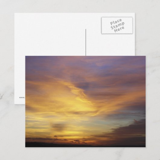 Devon Sunset briefkaart (Voorkant / Achterkant)