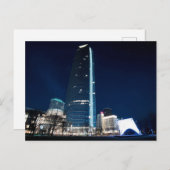 Devon Tower at Night (Oklahoma City, OK) Briefkaart (Voorkant / Achterkant)