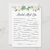 DEVON Vrijgezellenfeest Libs, vul het spel Blanks Kaart (Voorkant)