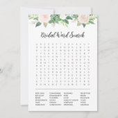 DEVON Vrijgezellenfeest woord zoeken spel Kaart (Voorkant)