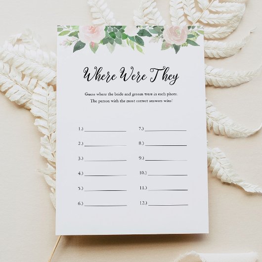 DEVON Waar waren ze Vrijgezellenfeest spel Kaart