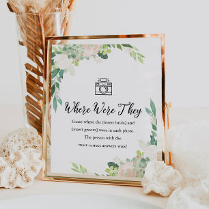 DEVON Waar waren ze Vrijgezellenfeest spel teken Poster