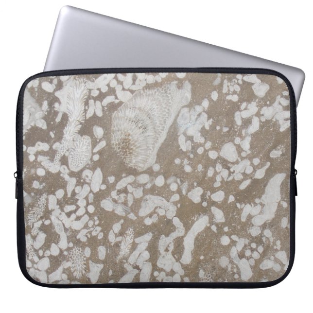 Devonian Fossil-laptophoes Laptop Sleeve (Voorkant)