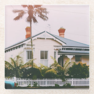Devonport, Auckland, Nieuw-Zeeland Glazen Onderzetter
