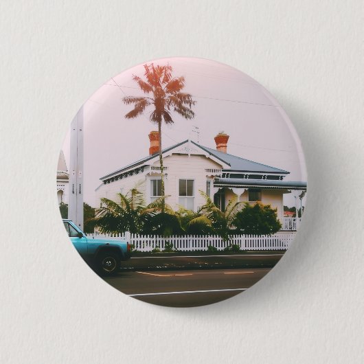 Devonport, Auckland, Nieuw-Zeeland Ronde Button 5,7 Cm (Voorkant)