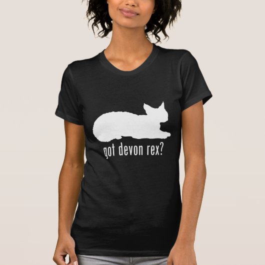 Devonshire Rex Cat T-shirt (Voorkant)
