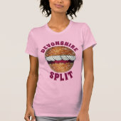 Devonshire Split British Pastry Pastries UK Baking T-shirt (Voorkant)