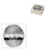 Devonshire Split Cream Jam Tea Shoppe Café Bakery Rubberstempel (Gestempeld)