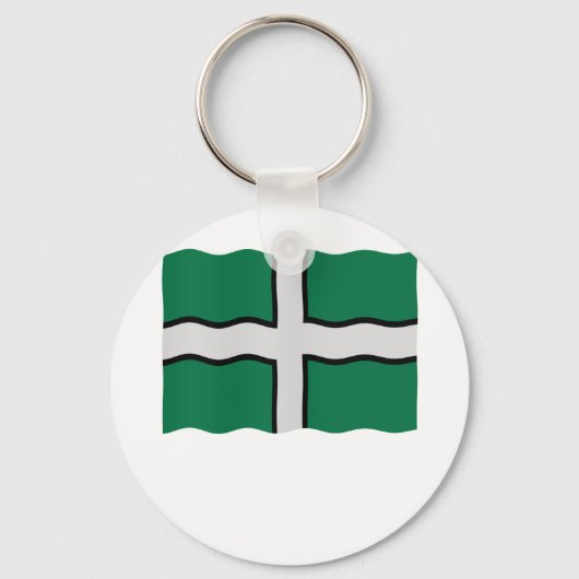 Devonvlag Sleutelhanger (Voorkant)