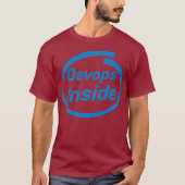 Devooit Inside grappige programmeur devovooit soft T-shirt (Voorkant)