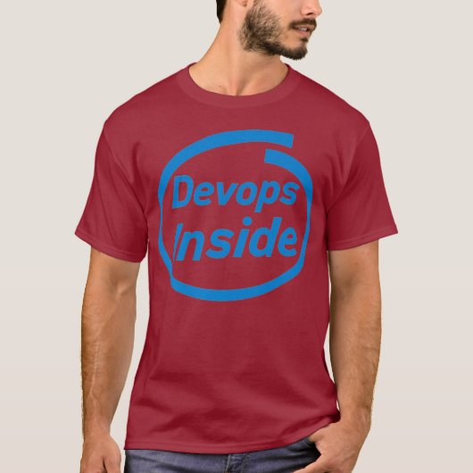 Devooit Inside grappige programmeur devovooit soft T-shirt (Voorkant)