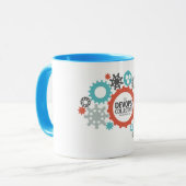 DevOps Collectieve keramische Mok (Voorkant links)