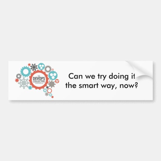 DevOps Collective Snarky Sticker (Voorkant)