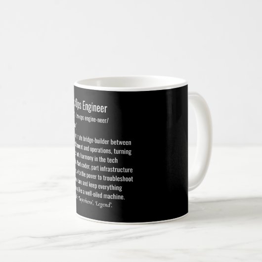 DevOps engineer definitie  Koffiemok (Voorkant rechts)