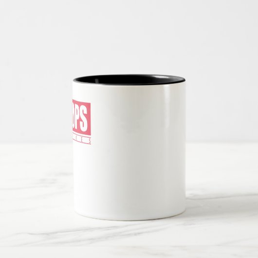 Devops marvelous tweekleurige koffiemok (Center)