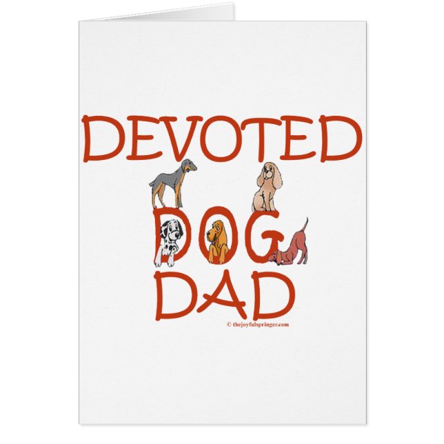 Devote Dog Dad (Voorkant)