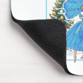 Devoted Sisters White Xmas Merry Christmas Snowfla Muismat (Hoek)