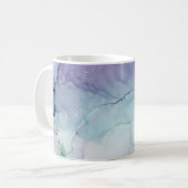 Devotie - Abstracte inktkunst van Karen Ruane Koffiemok (Voorkant links)