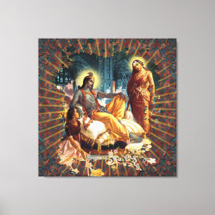 Devotie - omhuld Canvas Afdruk